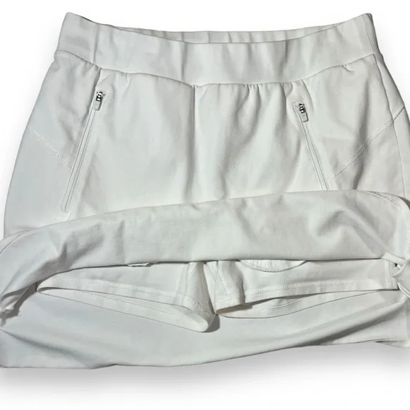 T by Talbots Women’s Everyday Stretch Skort White Size Medium - Picture 4 of 10